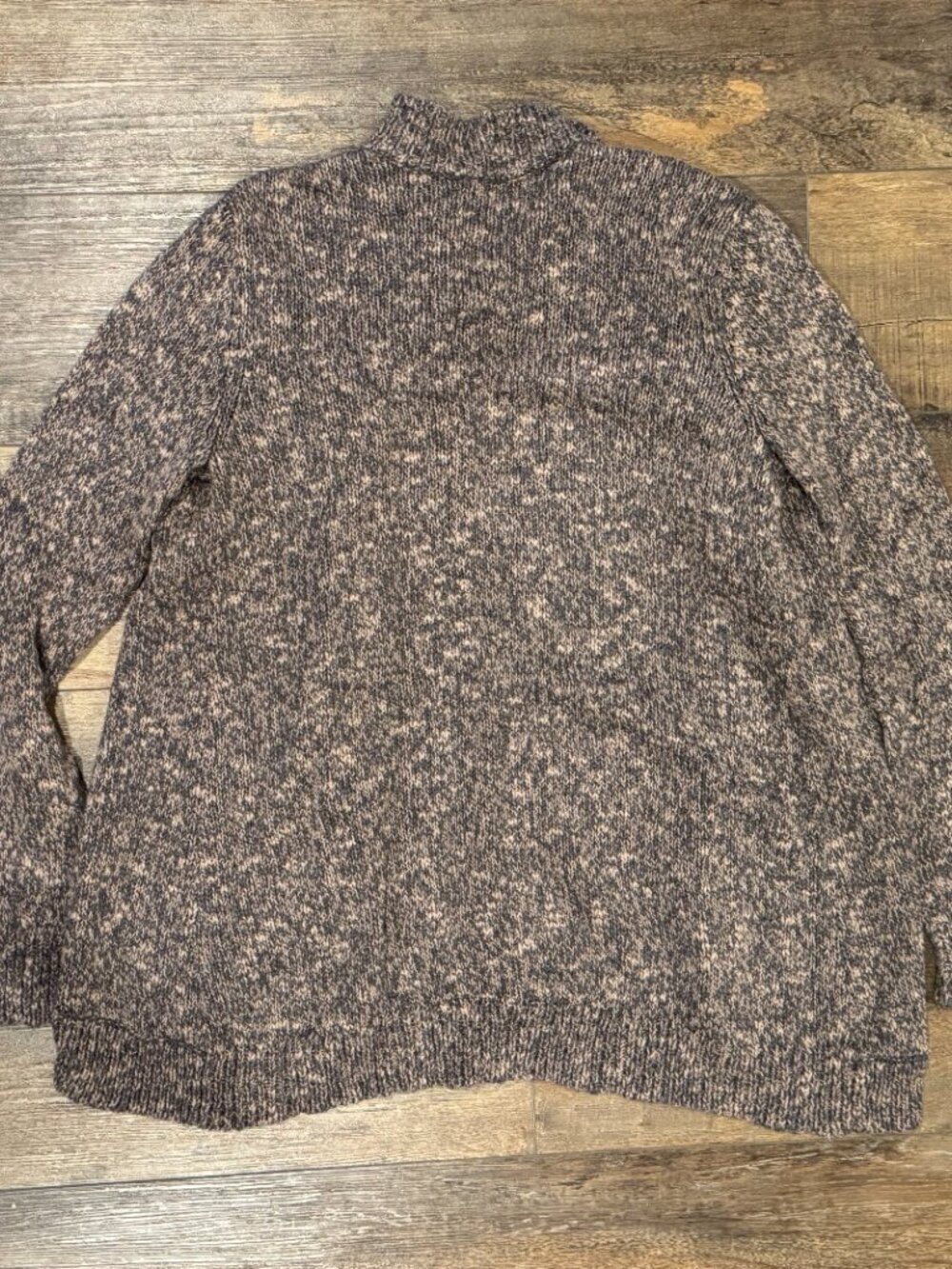 Cabi Cardigan Sweater Brown Open Front Chunky Medium - Picture 2 of 5